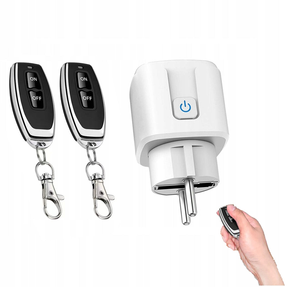 AC 230V 16A Wireless Outlet with RF Remote Control 433MHz