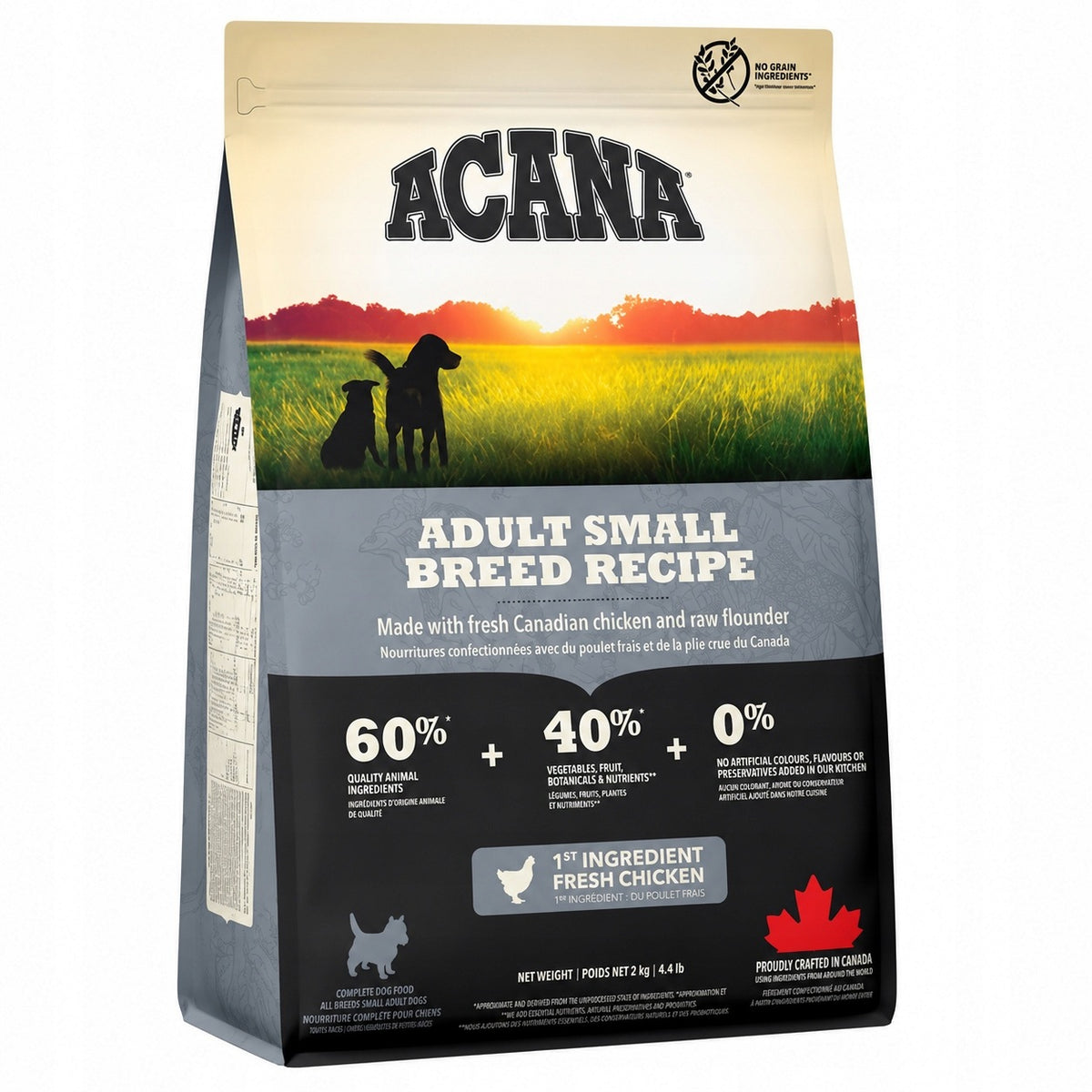 ACANA Adult Small Breed Dry Dog Food Small Breed Chicken 2 kg