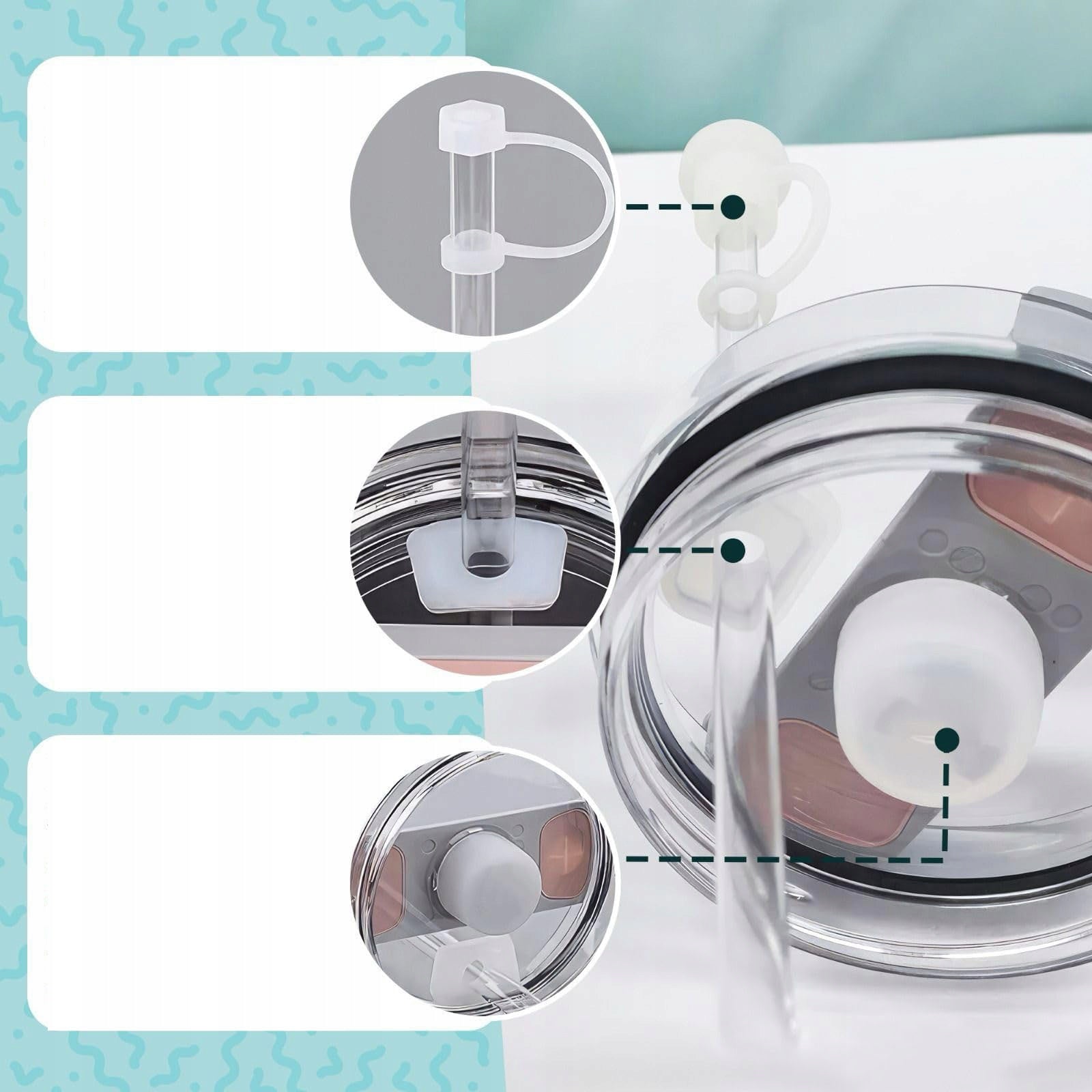 ACCESSORIES FOR CUP STANLEY STRAW CLEANERS GASKET ELEMENTS Manufacturer code Akcesoria do kubków
