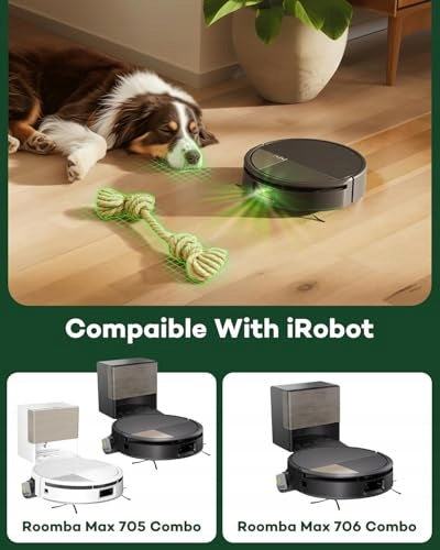 ACCESSORIES IROBOT ROOMBA MAX 705 706 SET OF 18 PCS MOPY STEEL BRUSHES Capacity 1 l