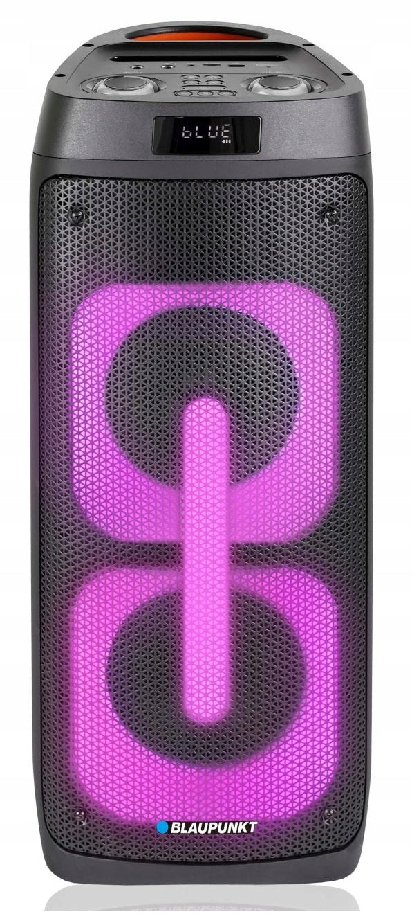 ACTIVE COLUMN PARTYBOX BLAUPUNKT PB50LED KARAOKE LED REMOTE CONTROL AUX USB BT FM Brand Blaupunkt