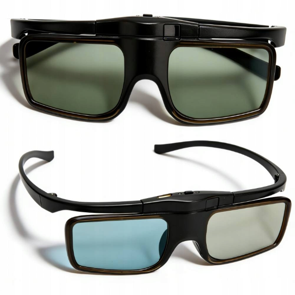 ACTIVE SHUTTER GLASSES 3D DLP LINK PROJECTOR TV