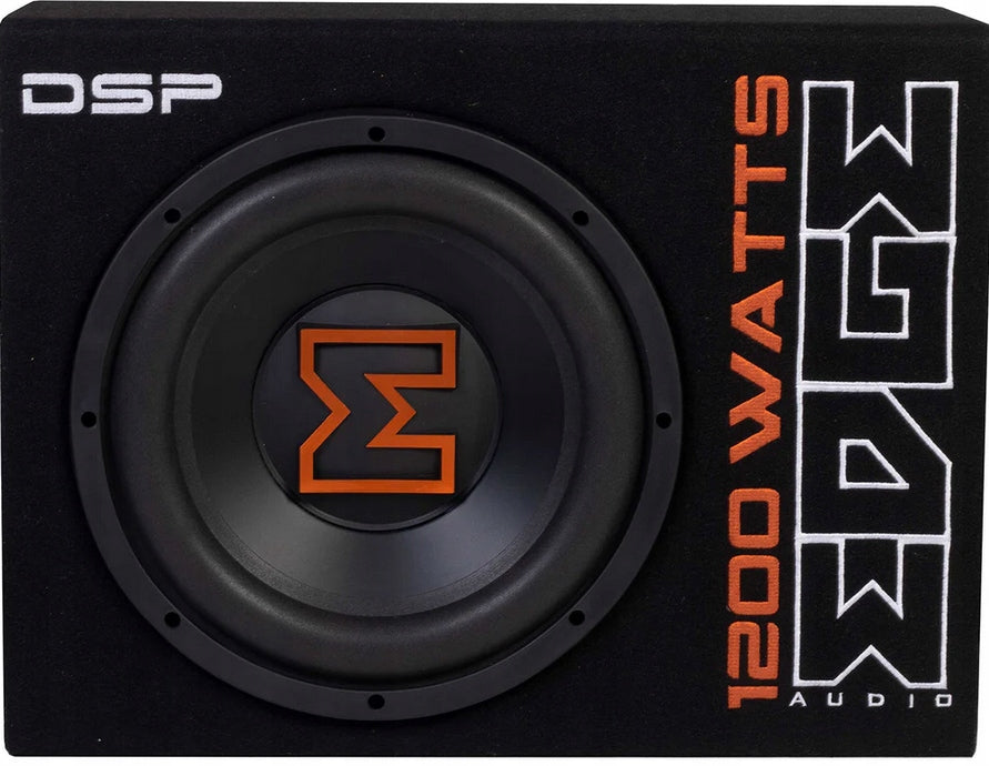 ACTIVE SUBWOOFER BASS BOX 1200W EDGE EDBX12ADSP-E3 DSP CABLE SET