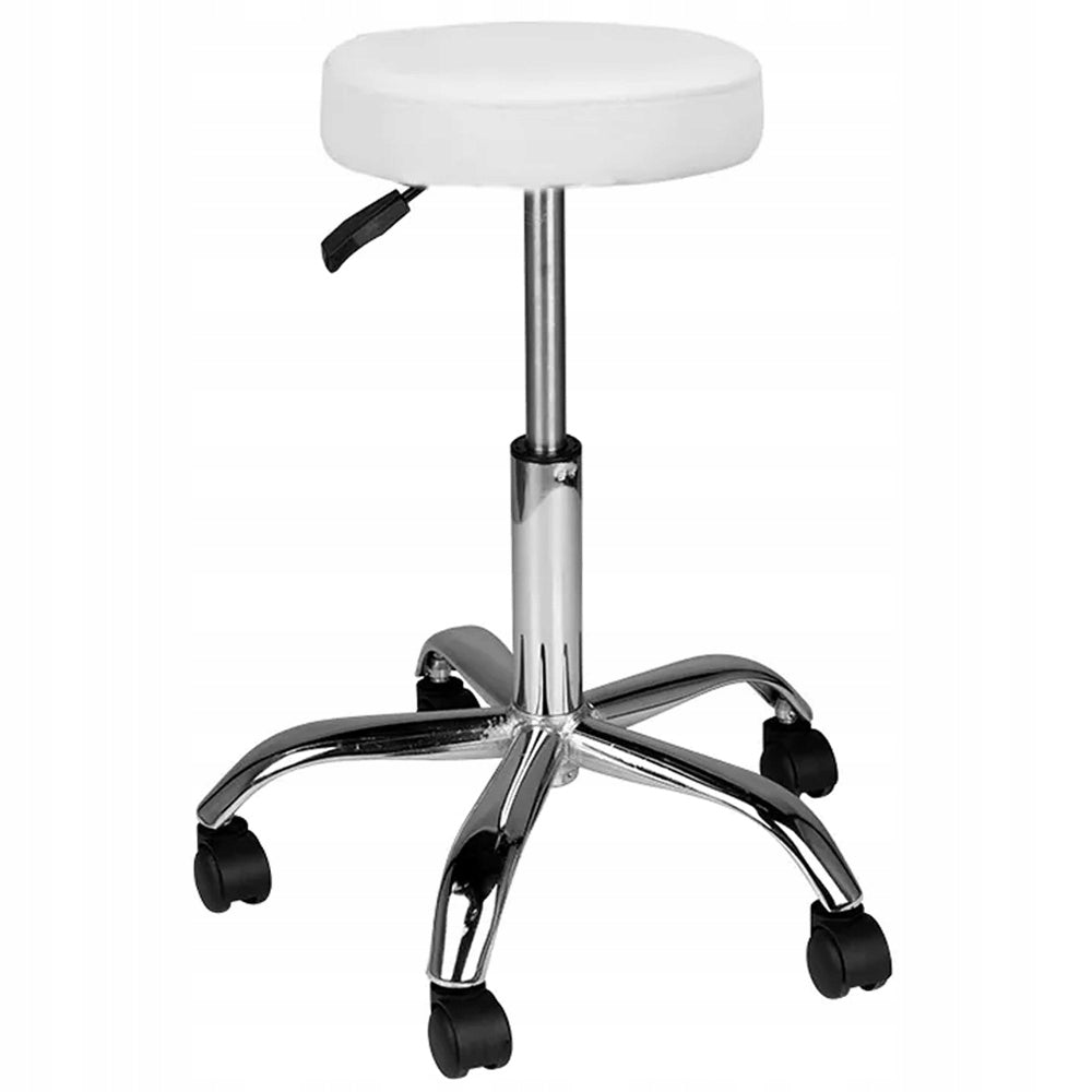 ACTIVESHOP AM-310 COSMETIC STOOL - WHITE