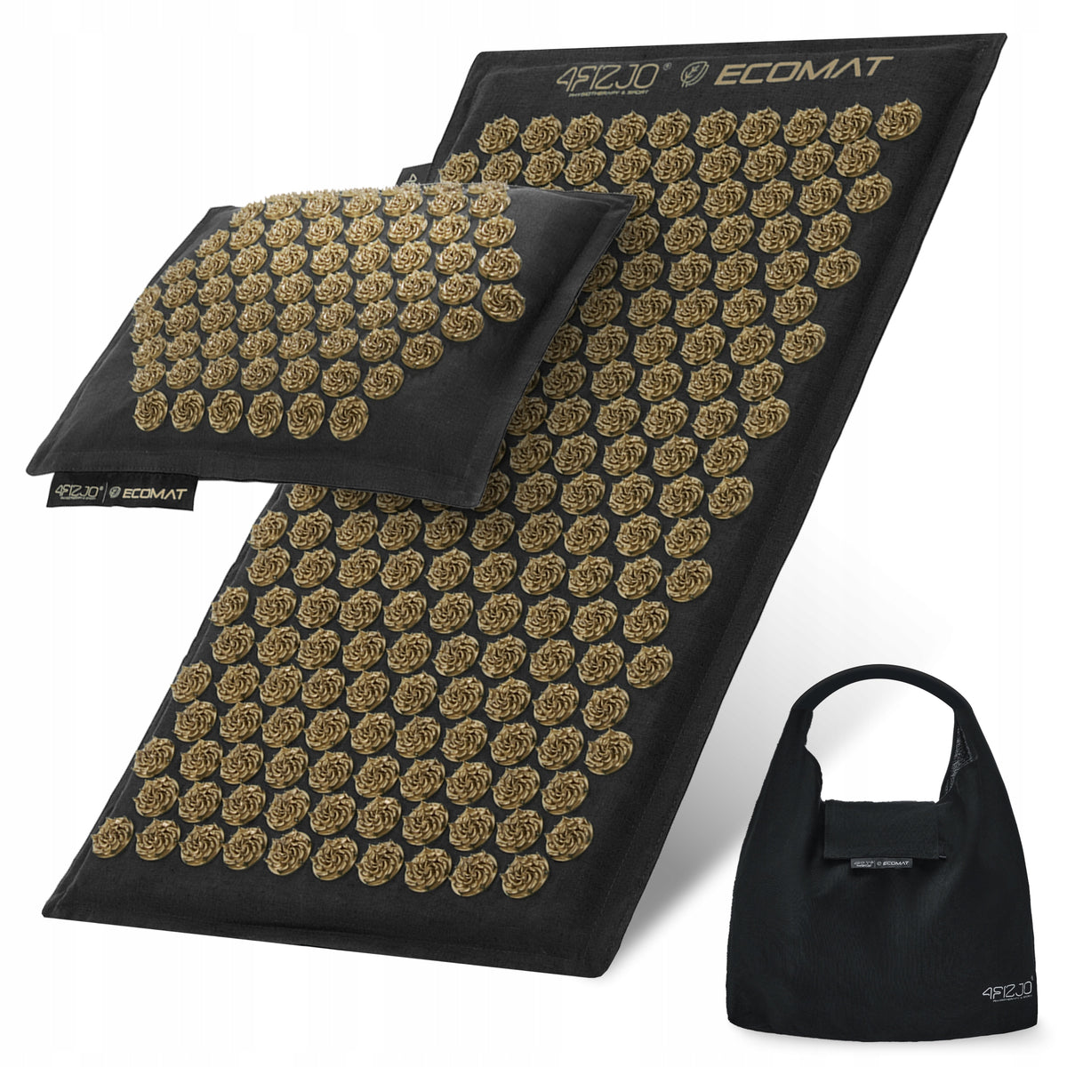 ACUPRESSURE MASSAGE MAT REHABILITATION WITH SPIKES HEALTH SET