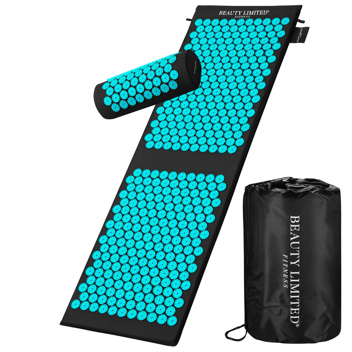 ACUPRESSURE MAT WITH CUSHION RELAXATION SET REHABILITATION FITNESS