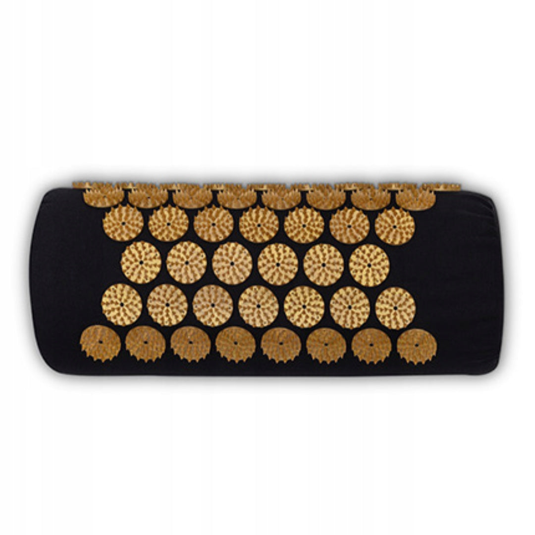 ACUPRESSURE MAT WITH PILLOW SET made in Poland BLACK AND GOLD AKUMATA Medical device type medical device or in-vitro diagnostic medical device