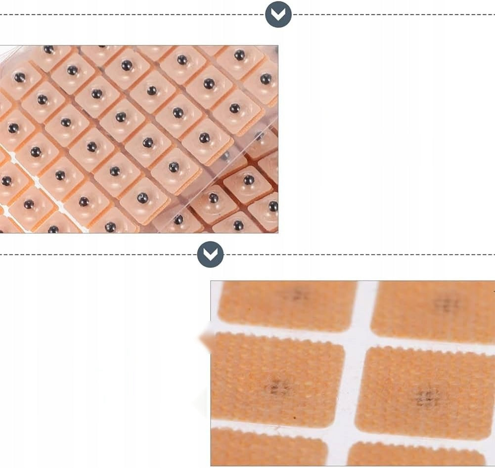 ACUPUNCTURE PATCH 600PCS EAR ACUPRESSURE SET MASSAGE STICKERS Manufacturer code 5908140751651