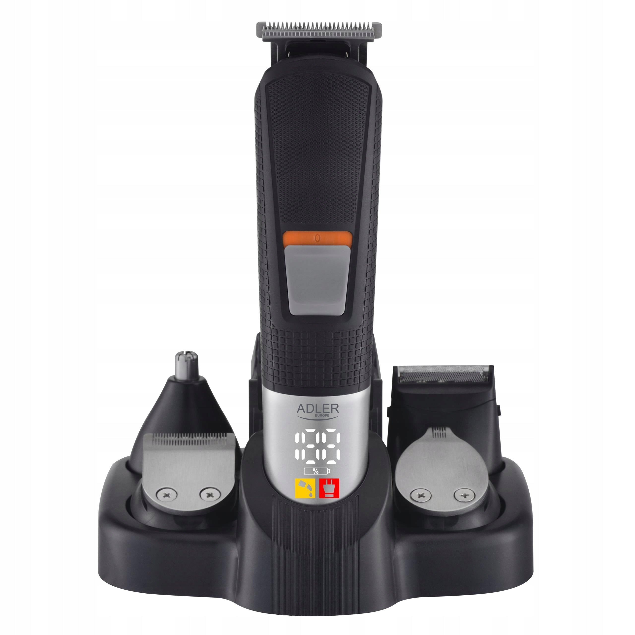 AD 2943 Trimmer - 5-in-1 Kit with LED Display and Stand Brand ADLER
