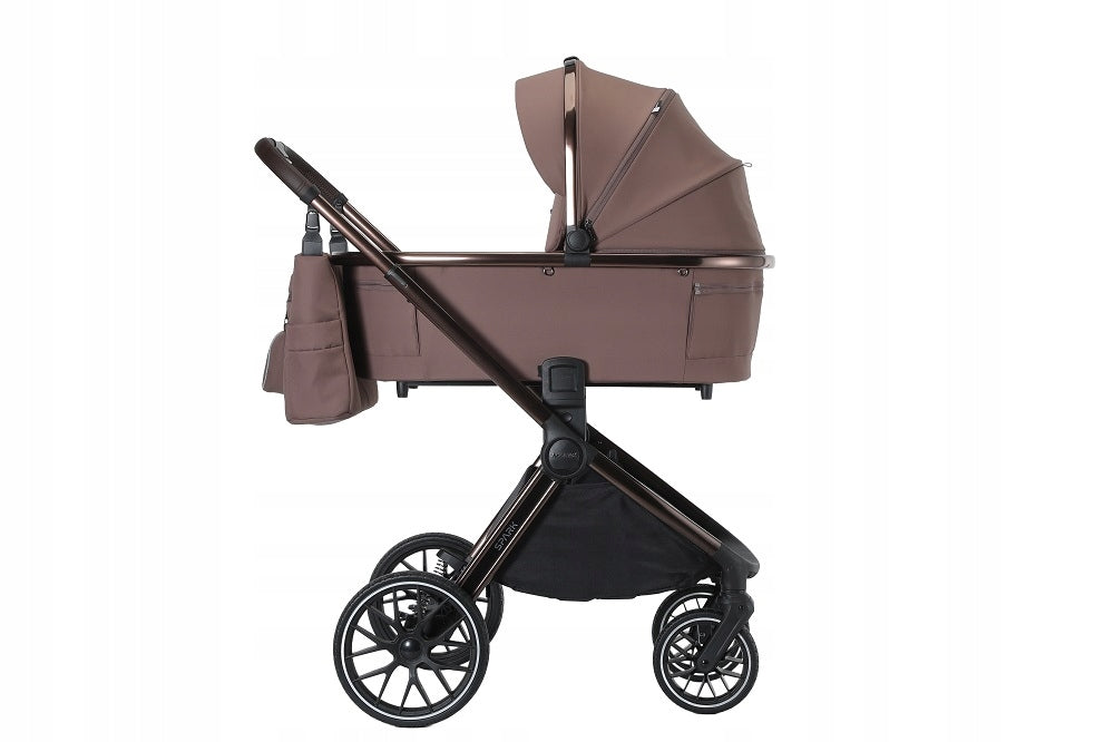 ADAMEX SPARK CHOCOLATE TRUFFLE trolley 4in1 BUZ PRO + ROTARY BASE I-SOFIX Manufacturer code ADAMEX SPARK CHTRUFFLE 4w1 BUZ PRO GR