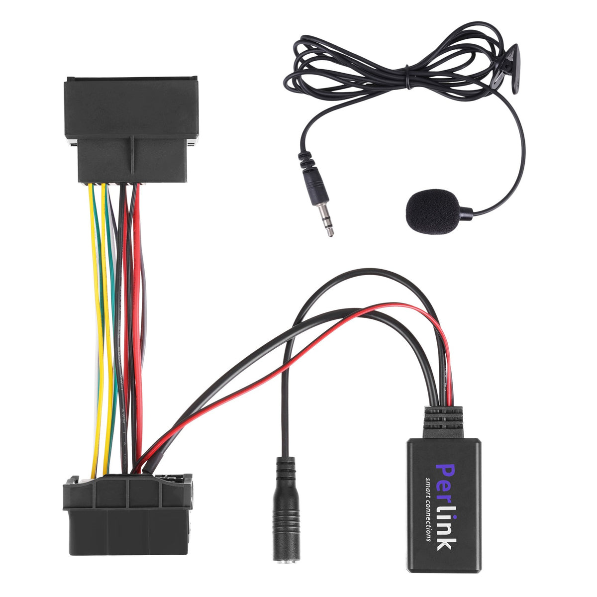 ADAPTER BLUETOOTH MODULE 5.3 12 pin AUX FOR MERCEDES + MICROPHONE SET HQ Packaging status original