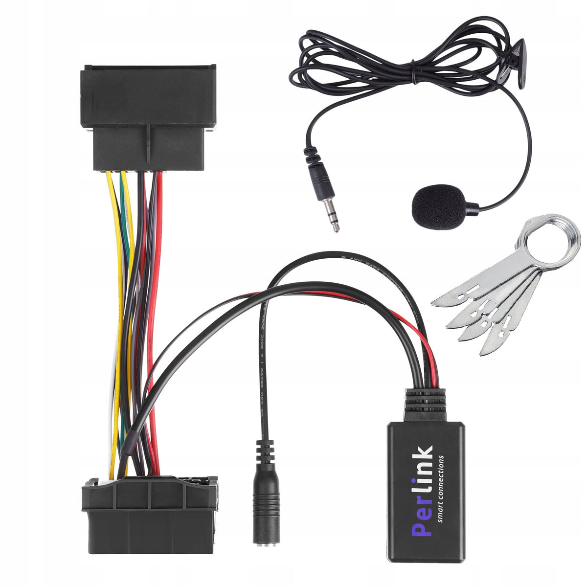 ADAPTER BLUETOOTH MODULE 5.3 12 pin AUX FOR MERCEDES + MICROPHONE SET HQ