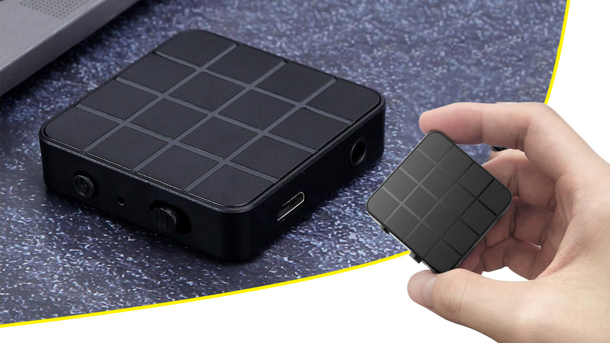 ADAPTER BLUETOOTH TRANSMITTER RECEIVER TRANSMITTER BT 5.0 AUX RCA MINI JACK Product weight with unit packaging 0.075 kg