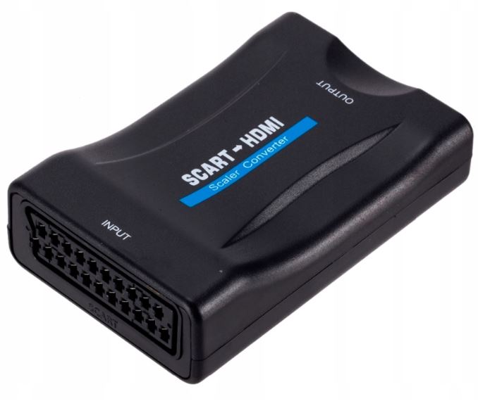 ADAPTER CONVERTER SCART TO HDMI AV EURO HD EURO Brand no brand