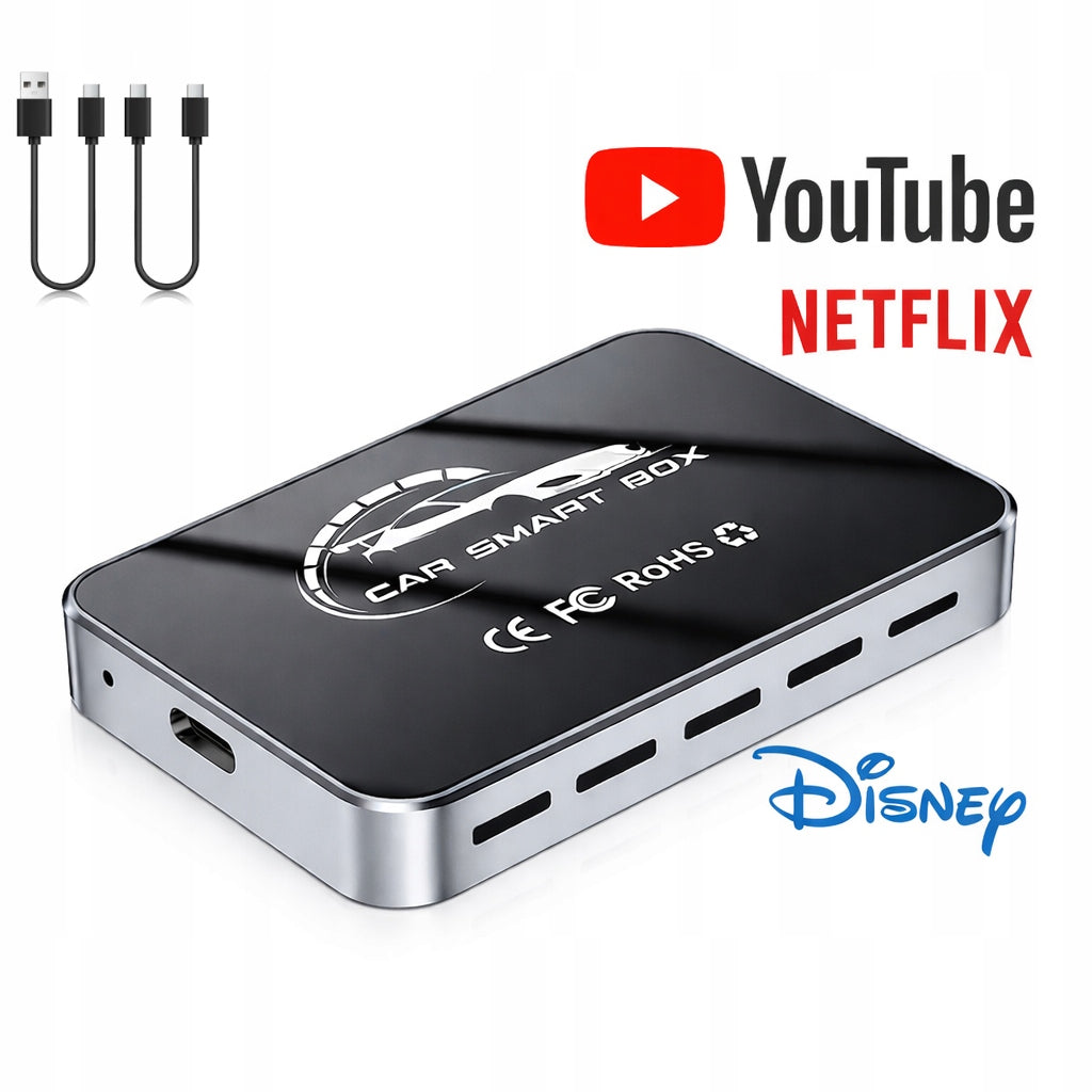 ADAPTER MODULE CarPlay Android Auto 13 YouTube Netflix Wireless 4+32GB