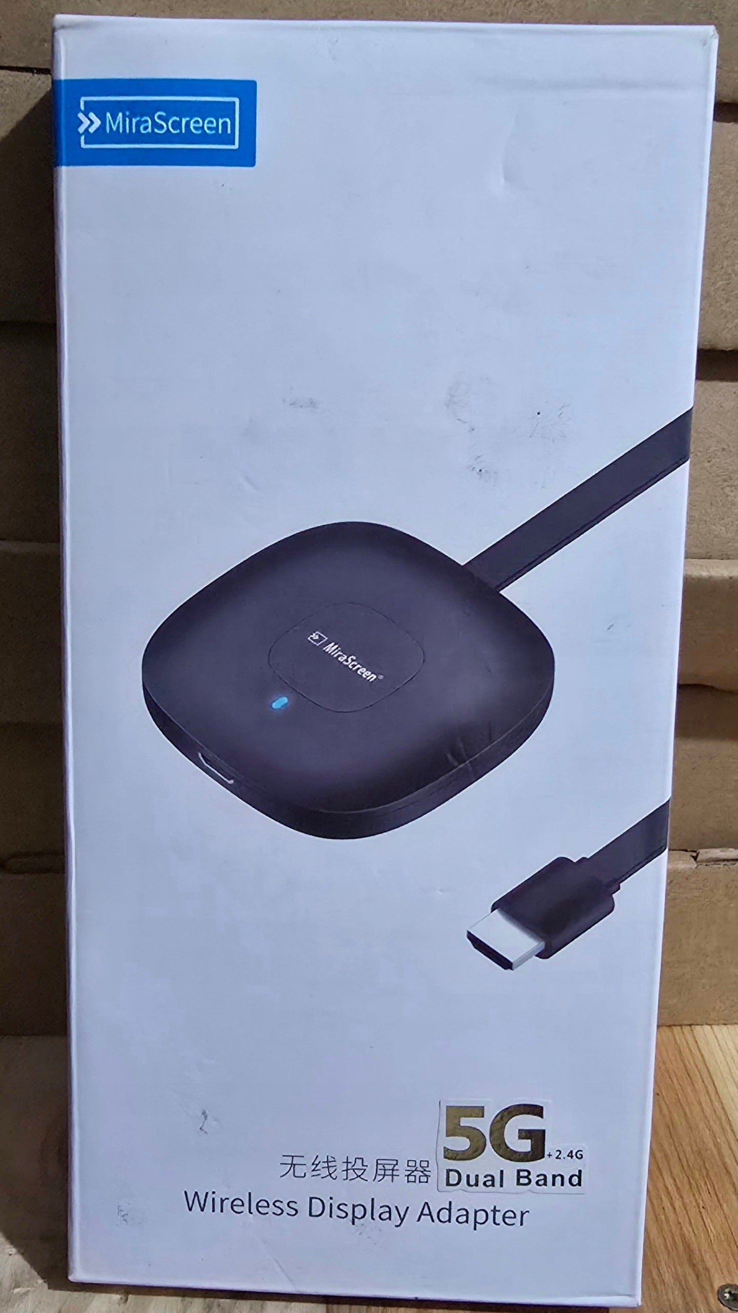 ADAPTER TV RECEIVER MIRASCREEN G2M 5G+2,4 G WIFI Manufacturer code sagetech G18