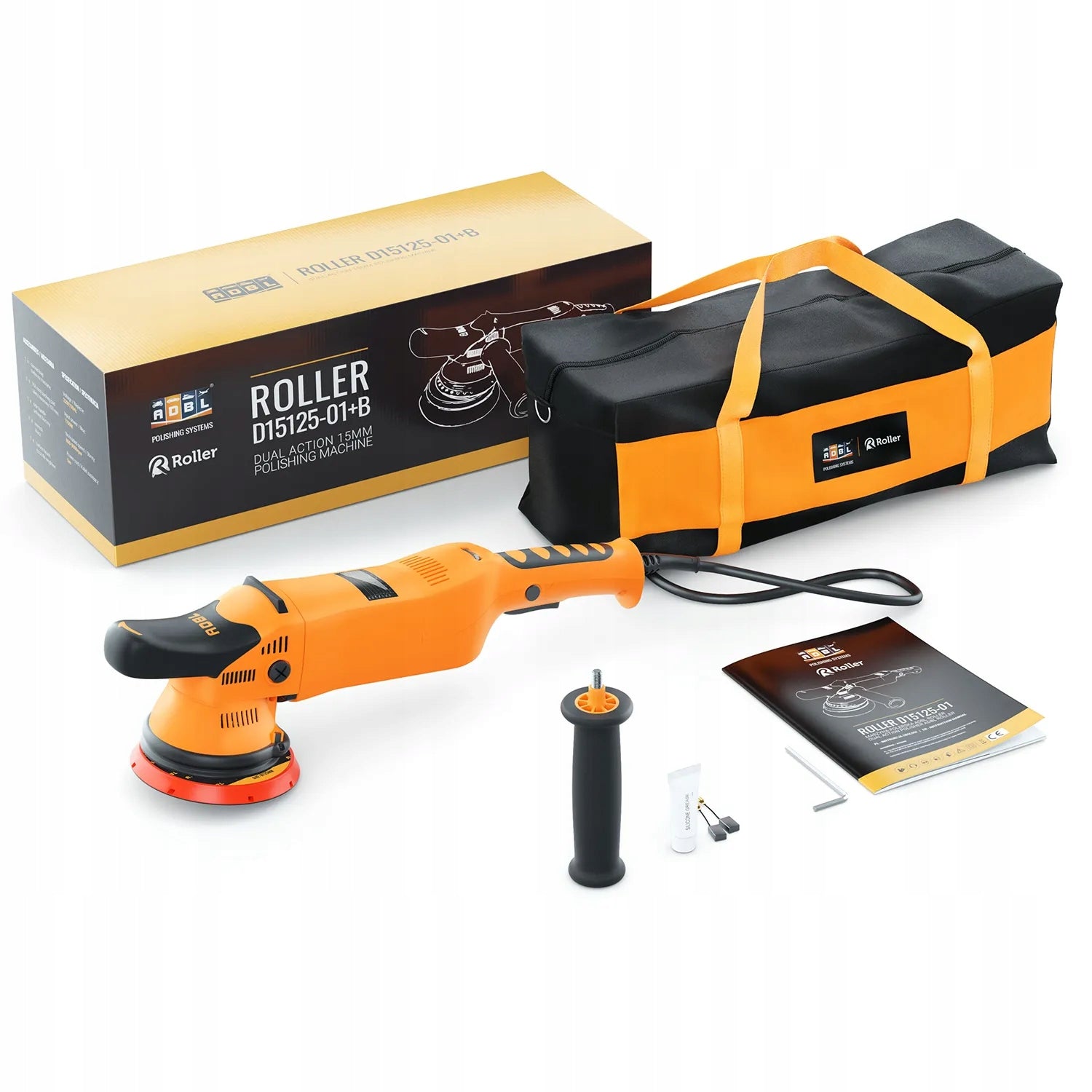 ADBL Roller D15125 + B Polishing Machine Polisher DA Dual Action 15mm + Bag Manufacturer code ADB000265