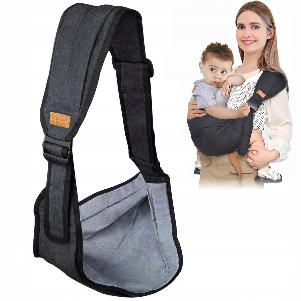 ADJUSTABLE BABY CARRIER SIDE CARRIER FOR BABY CARRYING 23KG Packaging status original