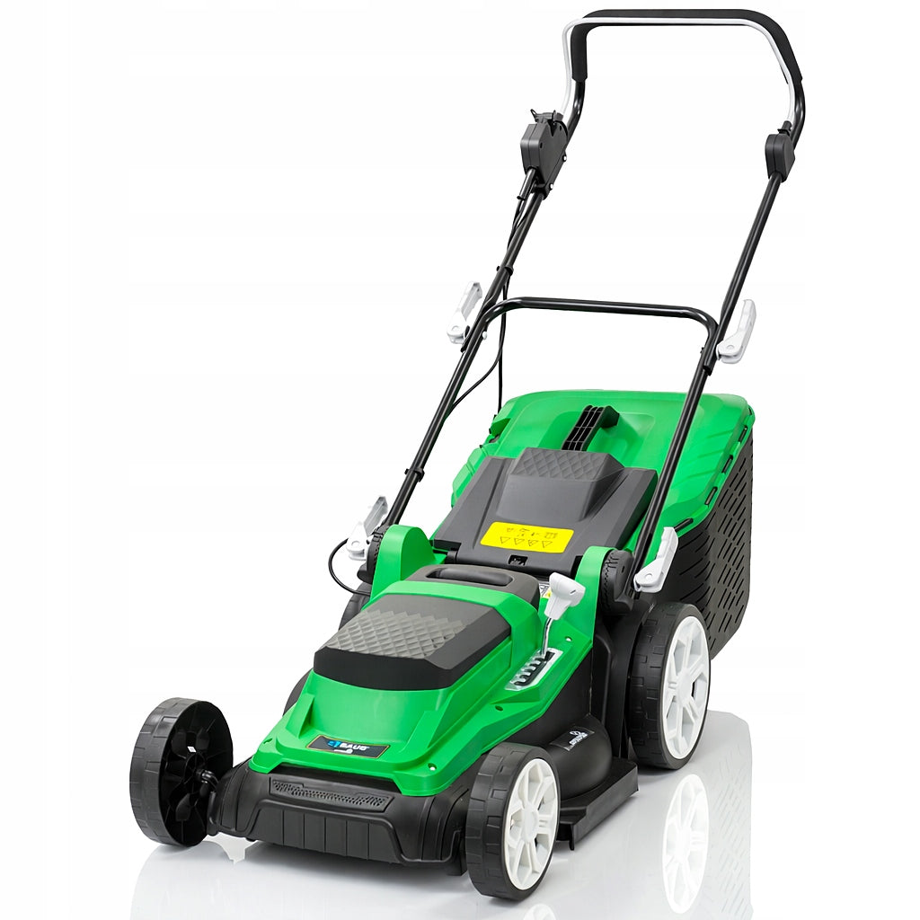 ADJUSTABLE ELECTRIC LAWN MOWER LIGHT STRONG LARGE BASKET 45L 1600W Packaging status original