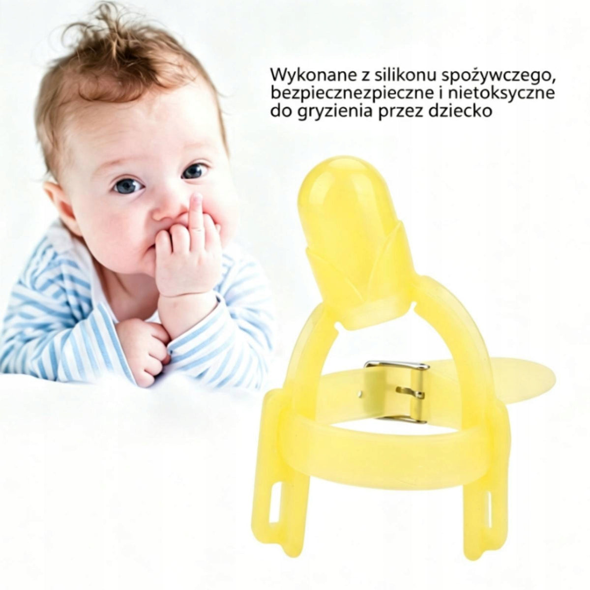 ADJUSTABLE FINGER PROTECTOR FOR THUMB SUCTION YELLOW Medical device no