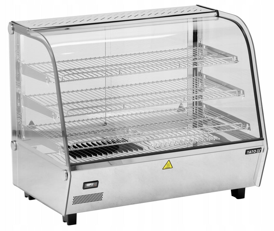 ADJUSTABLE HEATING DISPLAY CABINET 120L YATO YG-04980