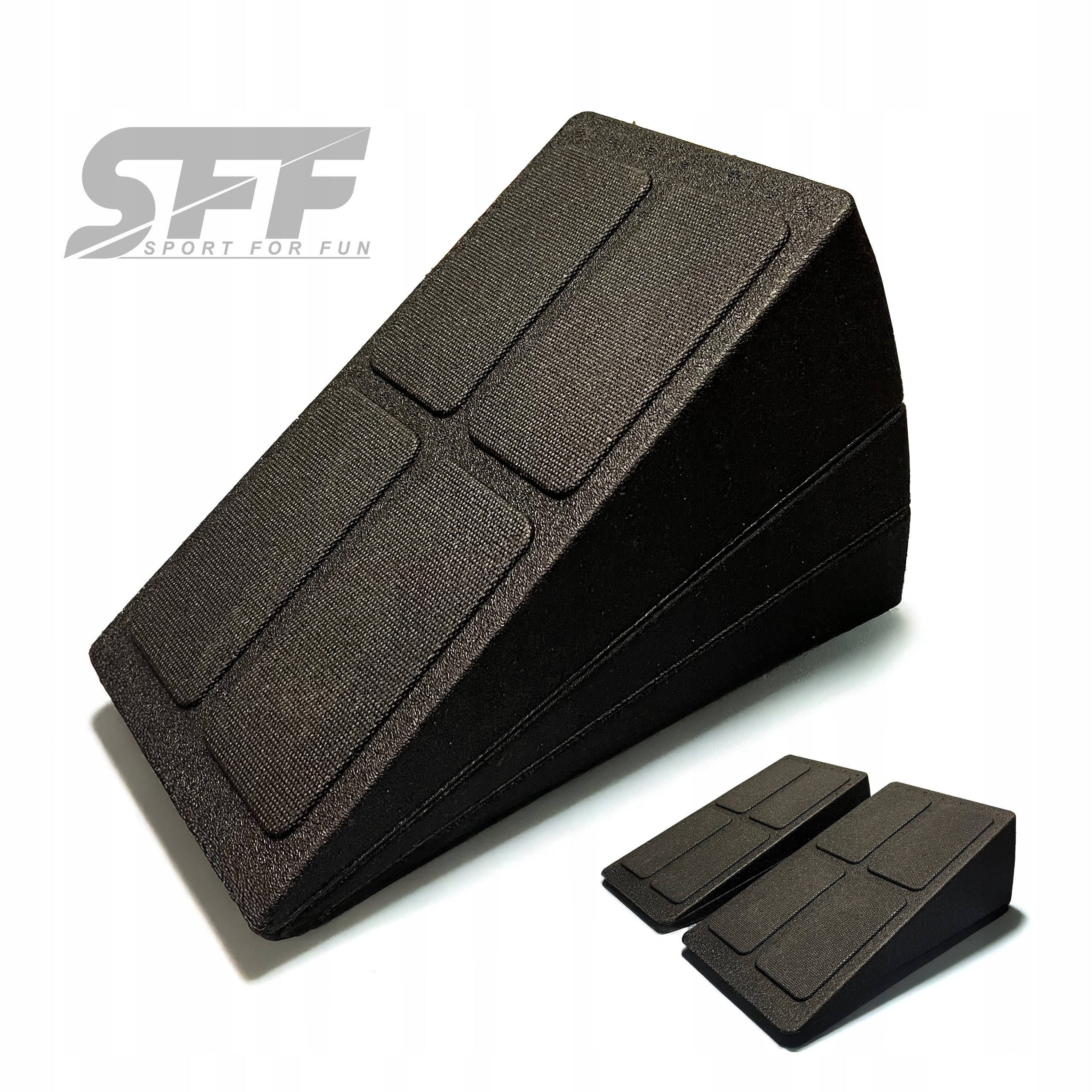 ADJUSTABLE PLATFORM GUSSET FOR EXERCISE AND CALF STRETCHING SLANT BOARD
