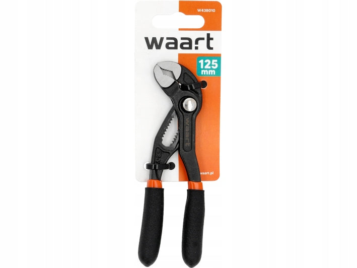 ADJUSTABLE PLIERS, ADJUSTABLE KEY FOR PIPES, UNIVERSAL SCREWS 125mm COBRA CRV Manufacturer code W43B010