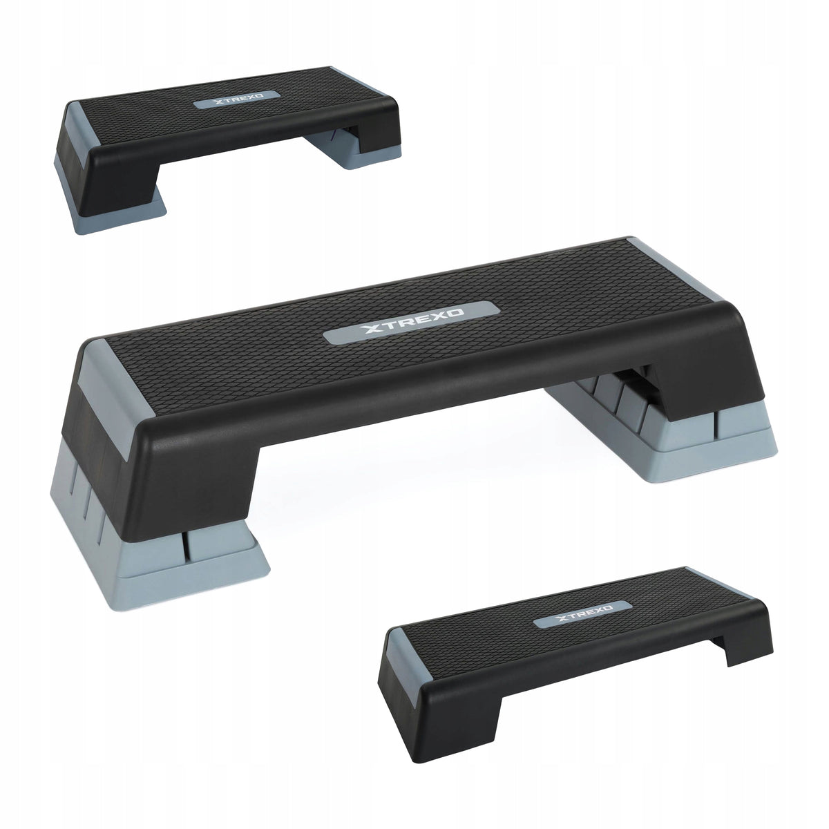 ADJUSTABLE Step for Fitness Exercise XTREXO 3 Degrees Platform 89 x 35