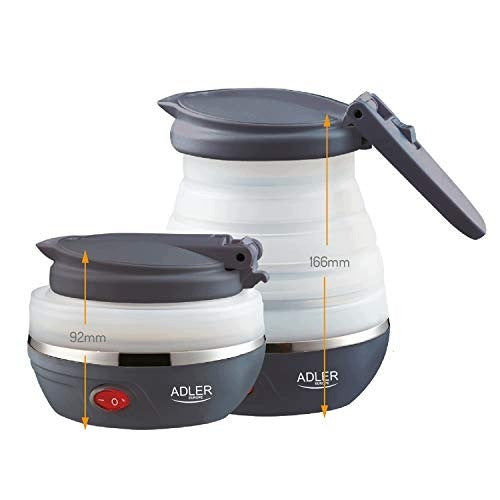 ADLER AD 1279 ELECTRIC KETTLE FOLDING 0 6L 750W WHITE/DARK GREY Brand no brand