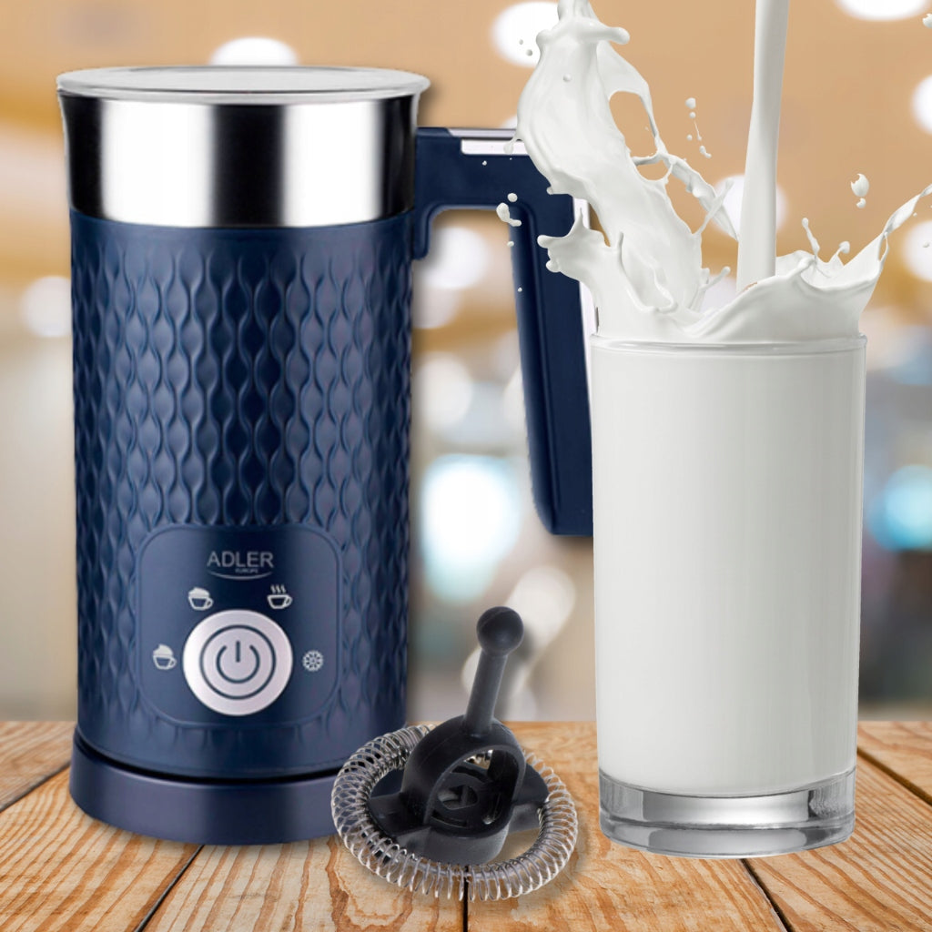 ADLER AD4494D | milk frother | 2 types of foam * 4 percent * blue Manufacturer code ad_4494d
