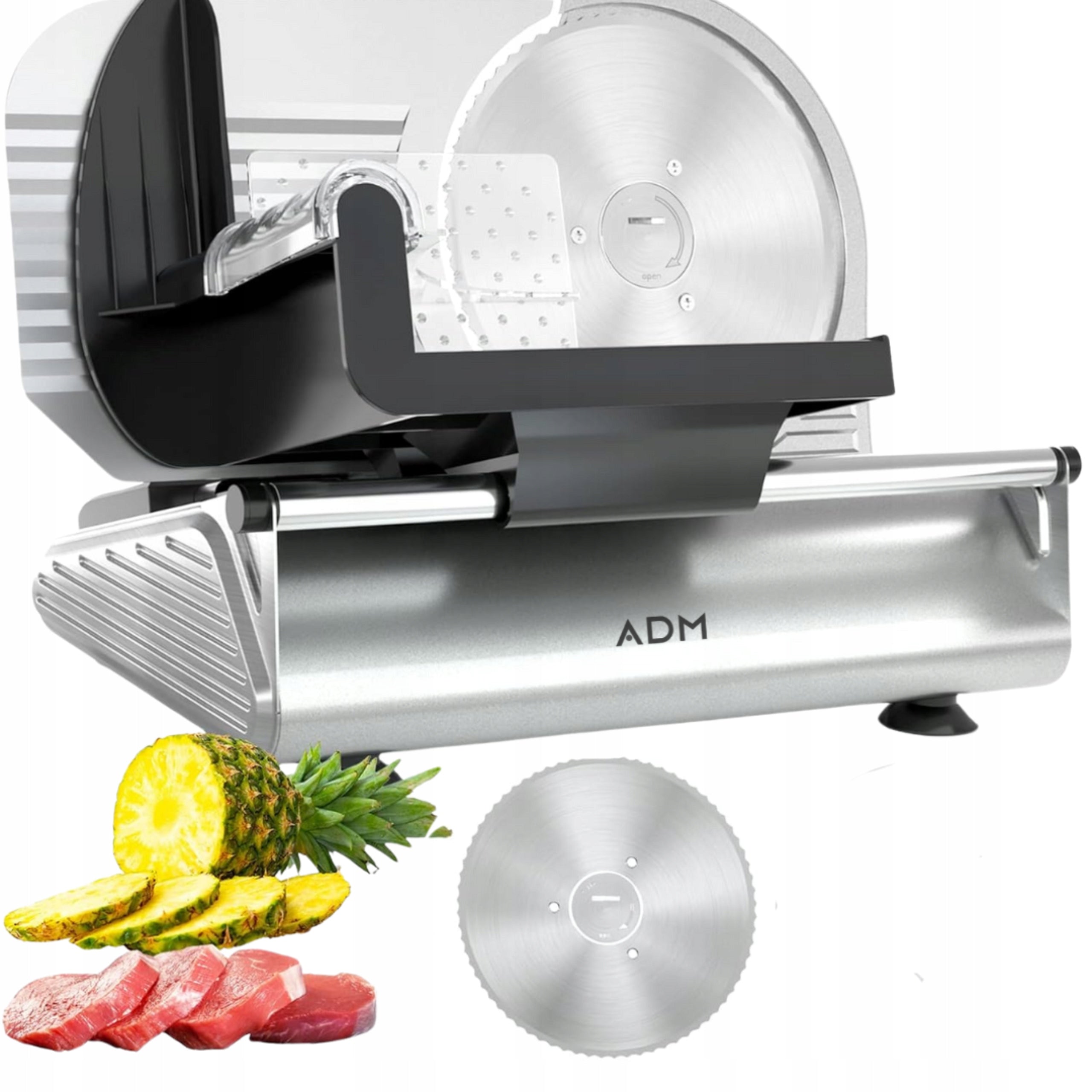 ADM electric slicer 150W- precise and adjustable cutting