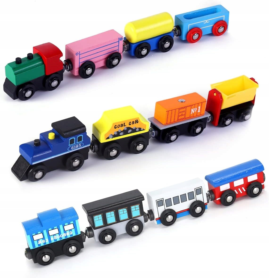 ADVENT CALENDAR 2025 WOODEN TRAIN MAGNETIC WAGONS FOR CHILDREN Manufacturer code dla Dzieci Dziewczynki Chłopca