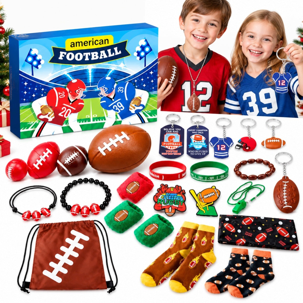 ADVENT CALENDAR 2026 FOOTBALL BASEBALL 24 DAYS COUNTDOWN TEENAGERS