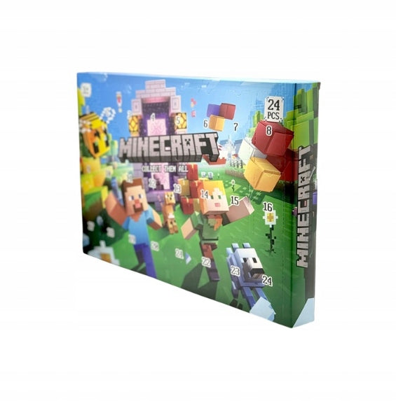 ADVENT CALENDAR 2026 MINECRAFT FOR CHILDREN FIGURINES PIXELS FOR GIFT Packaging status original
