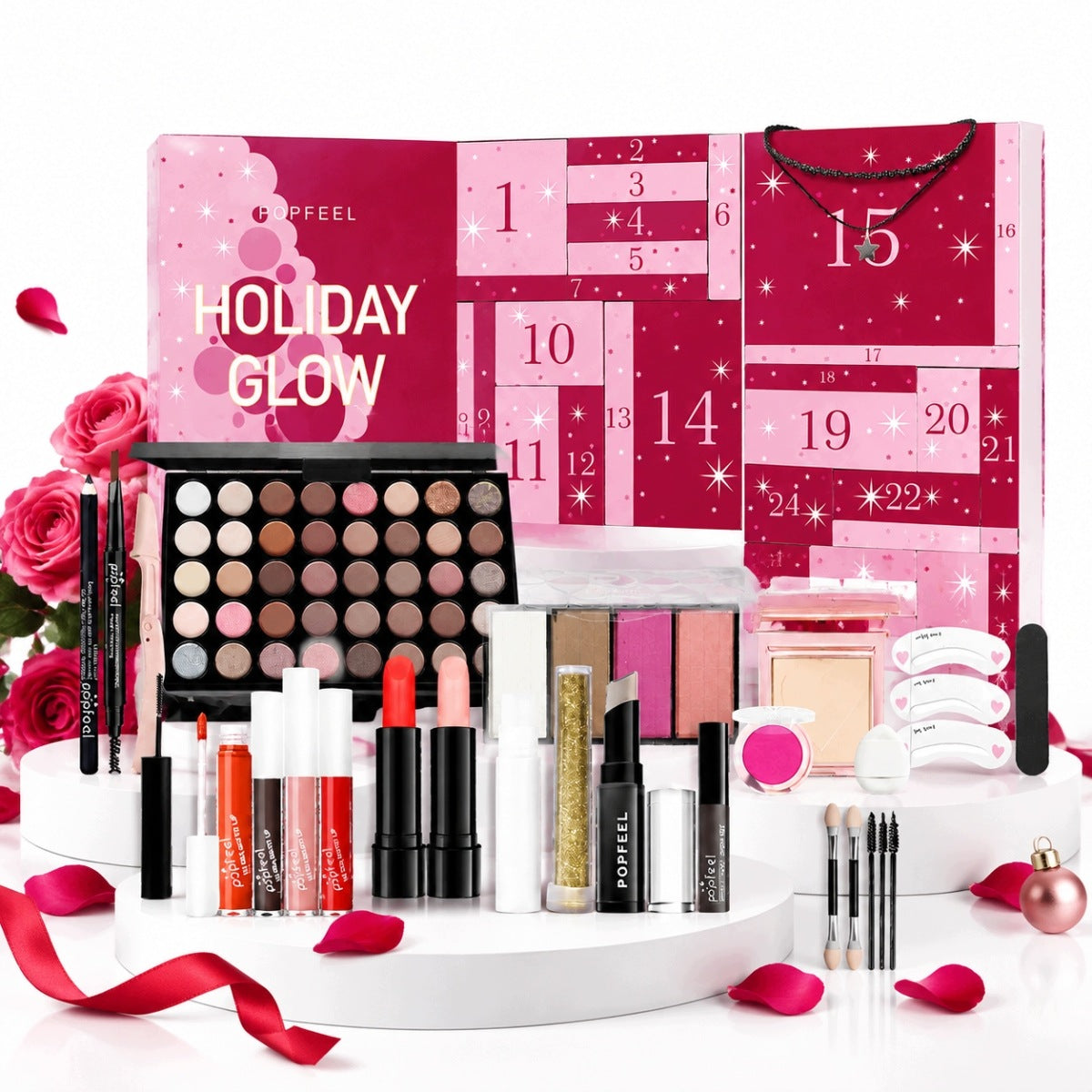 ADVENT CALENDAR 24 DAYS COSMETIC SET FOR WOMEN GIFT