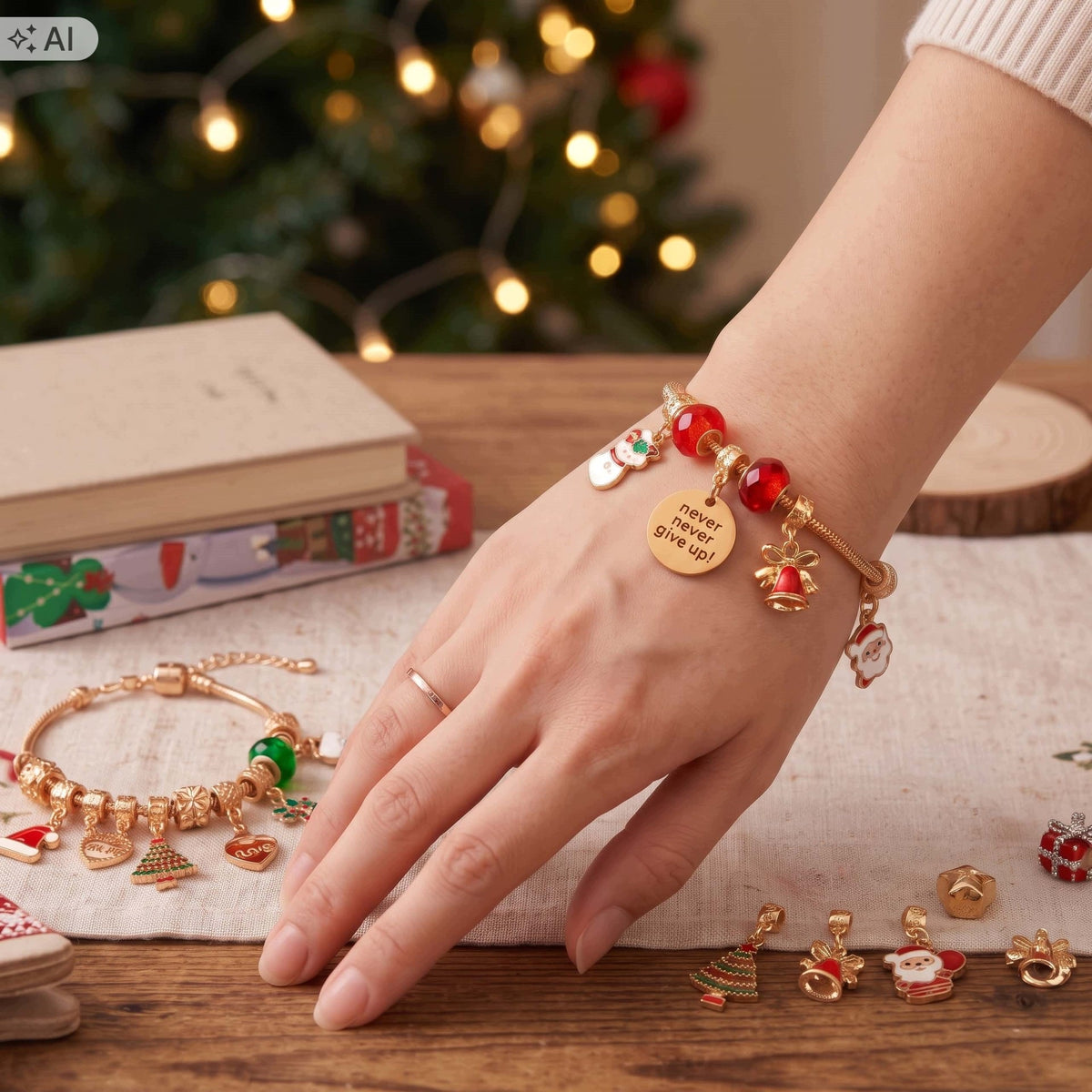 ADVENT CALENDAR BRACELET SET CHARMS JEWELRY FOR GIRLS Brand Springos