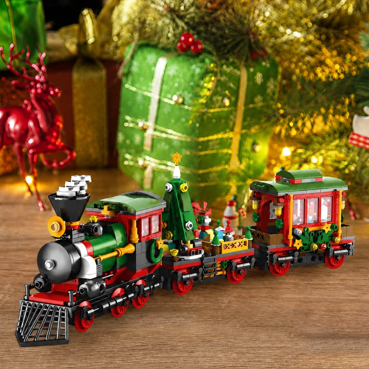 ADVENT CALENDAR CHRISTMAS TRAIN 24 DAYS BLOCKS FOR CHILDREN AND ADULTS Brand no brand