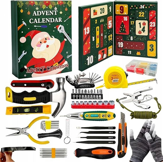 ADVENT CALENDAR DIY TOOLKIT ADVENT CALENDAR Manufacturer code KALENDARZ ADWENTOWY DLA MĘŻCZYZN CHŁOPAKA