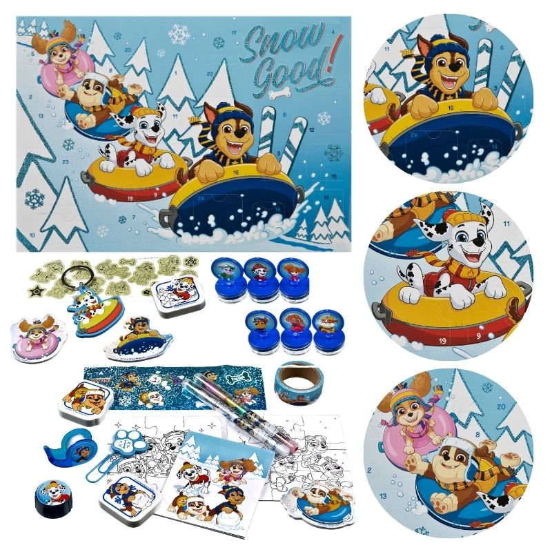 ADVENT CALENDAR DOG PATROL FOR CHILDREN GIFT FOR CHRISTMAS