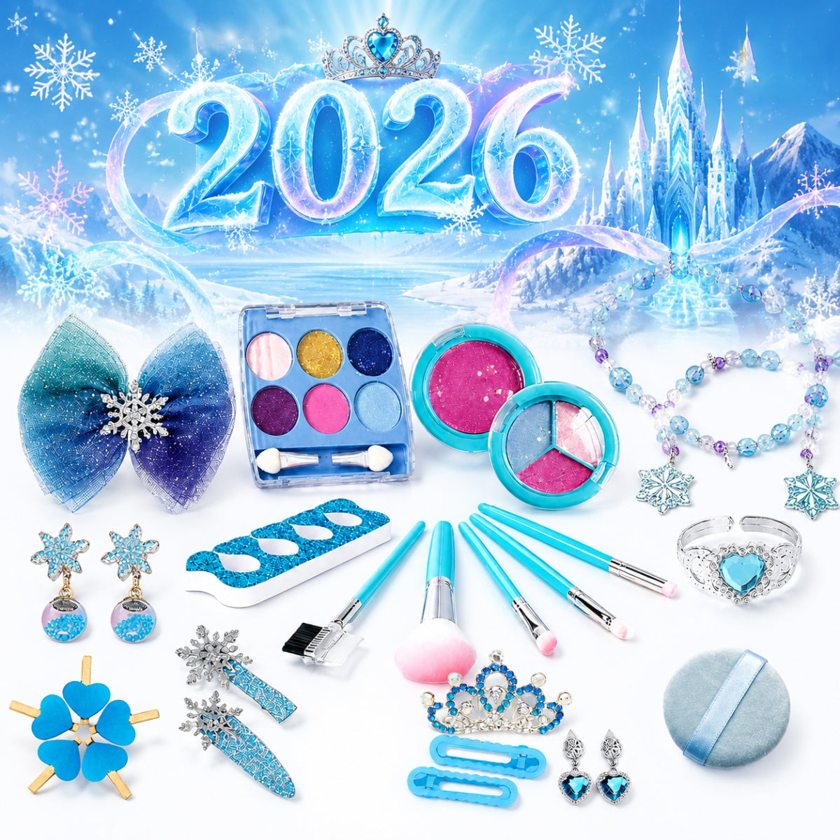ADVENT CALENDAR FOR 2026 WITH JEWELRY FOR GIRLS, NECKLACES Manufacturer code 4016819821695
