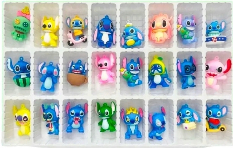 ADVENT CALENDAR LILO AND STITCH 24 FIGURINES KEYCHAINS SURPRISES STITCH Manufacturer code KALENDARZ ADWENTOWY Z FIGURKAMI STICH