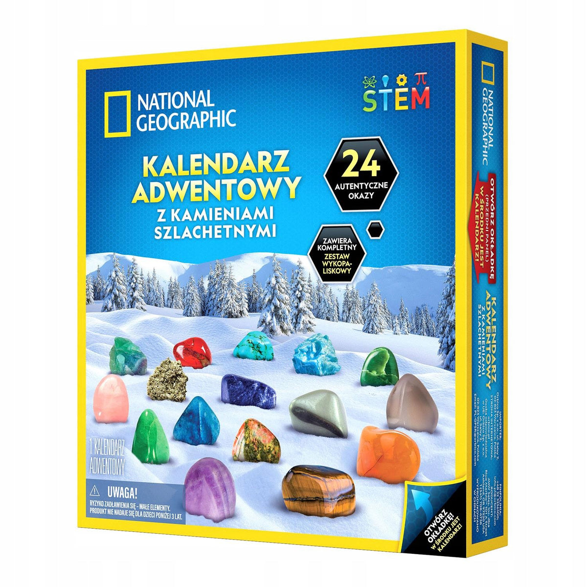 ADVENT CALENDAR NATIONAL GEOGRAPHIC 24 Rocks and Minerals Version 2026 PL