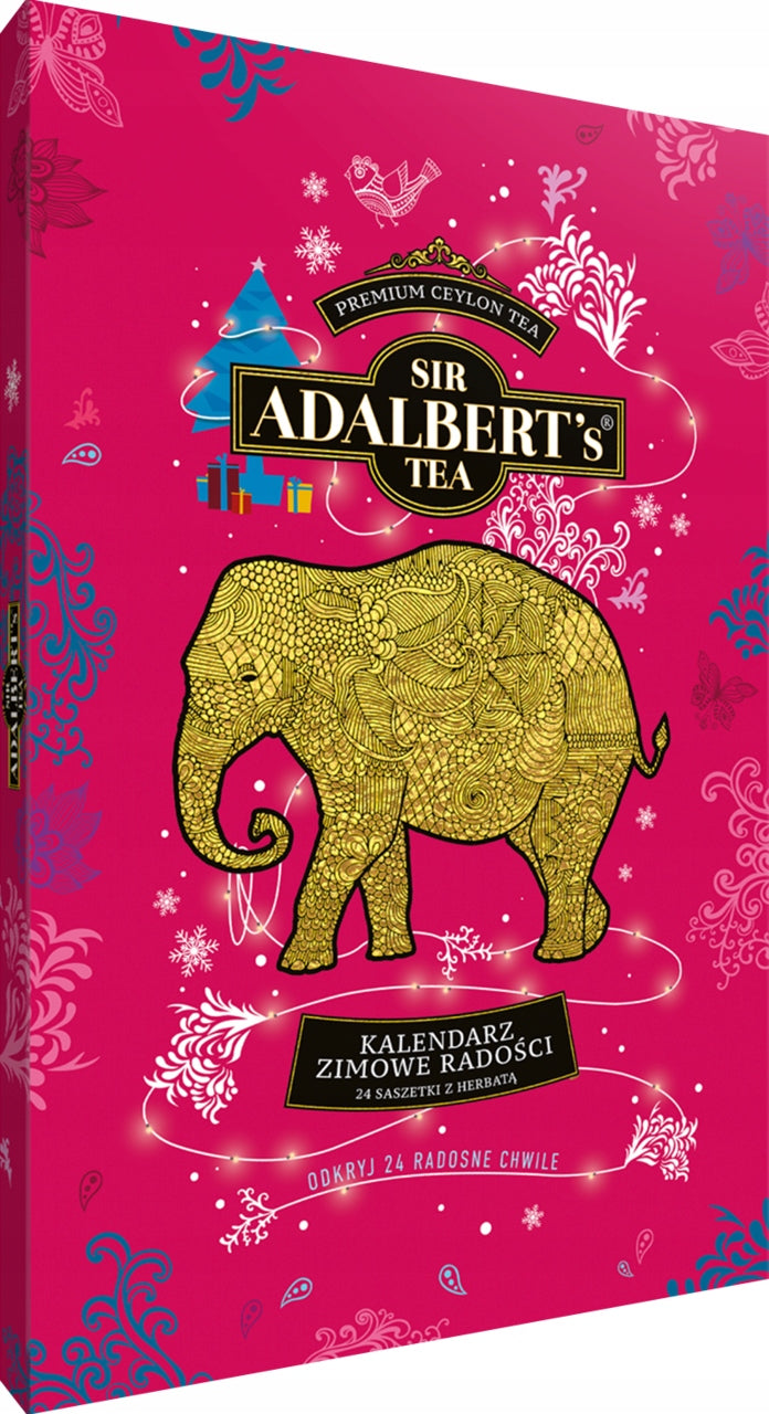 ADVENT CALENDAR SIR ADALBERT'S Discover 24 joyful moments PREMIUM TEA