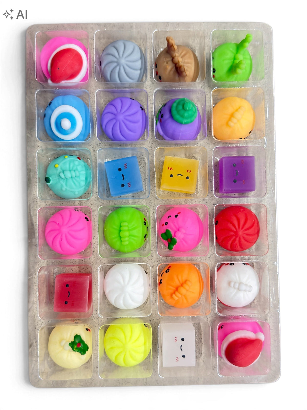 ADVENT CALENDAR SQUISHIES DUMPLING SQUISHY 24 PCS. CHRISTMAS GIFT Manufacturer code 1234565