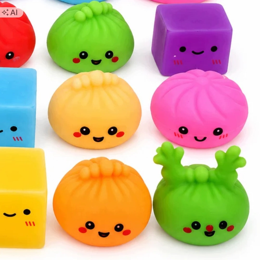 ADVENT CALENDAR SQUISHIES SQUISHY DUMPLING 24 PIECES CHRISTMAS GIFT Packaging status original