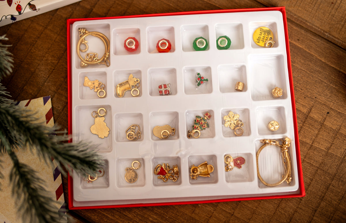ADVENT CHRISTMAS CALENDAR WITH JEWELRY FOR GIRLS WOMEN TEENAGER Brand Allbag