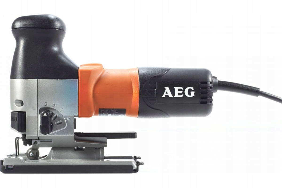 AEG STEP 1200 XE ELECTRIC JIGSAW 600W SPEED ADJUSTMENT CASE Brand AEG