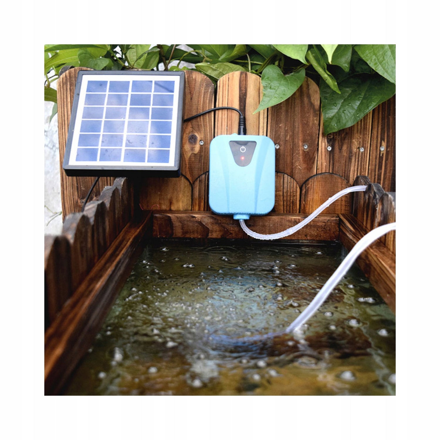 AERATOR FOR POND WATER SOLAR OXYGEN PUMP BASS Pump capacity l/h Do 500 l/h