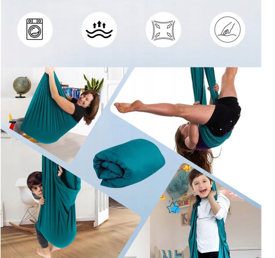 AERIAL HAMMOCK FOR YOGA ACROBATIC SCARF 2.8M PORTABLE WIDE 150CM 200KG Brand no brand