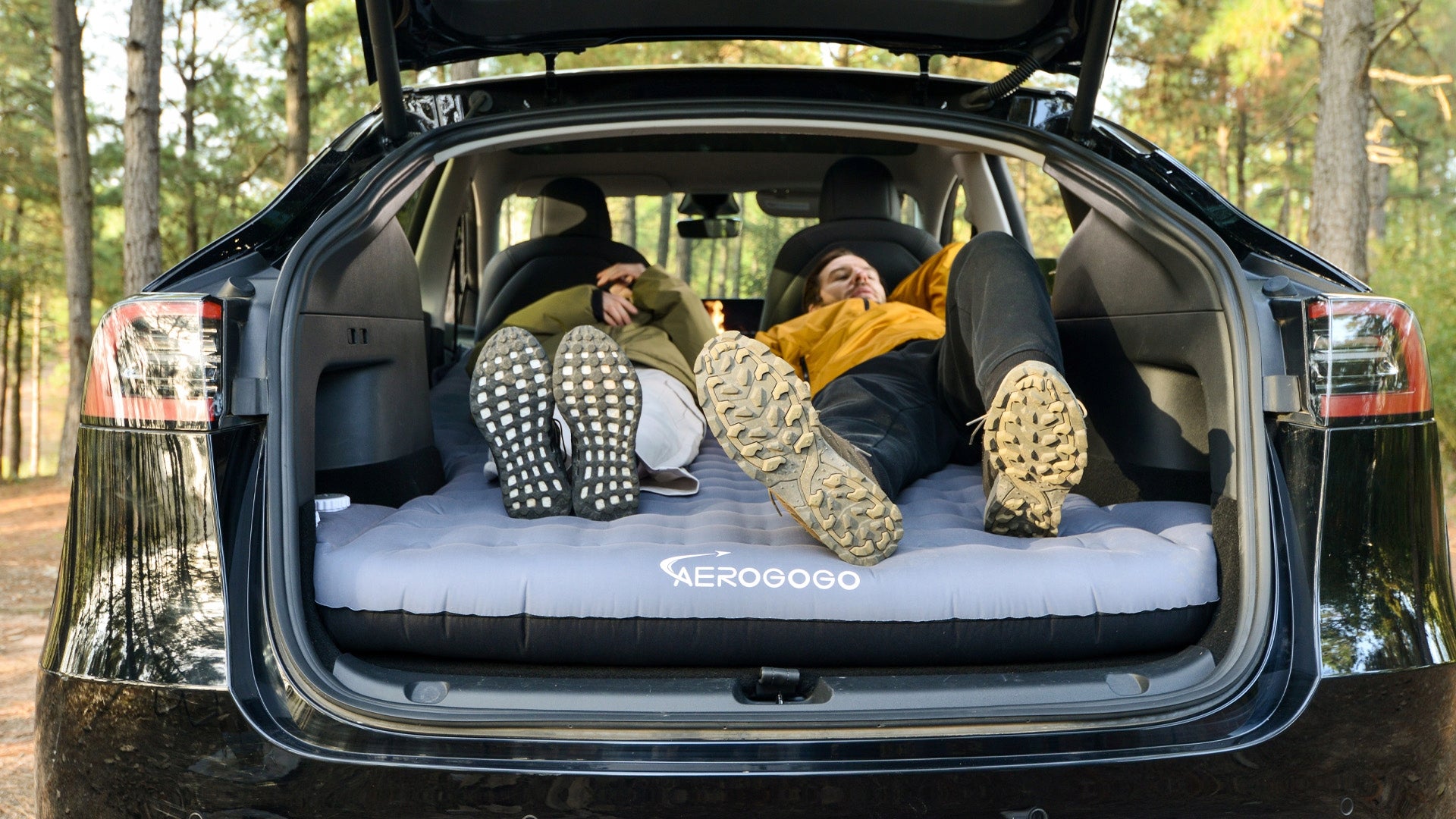 AEROGOGO GC2-01 Self-inflating mattress for Tesla model Y X Hyundai Tucson L Color gray